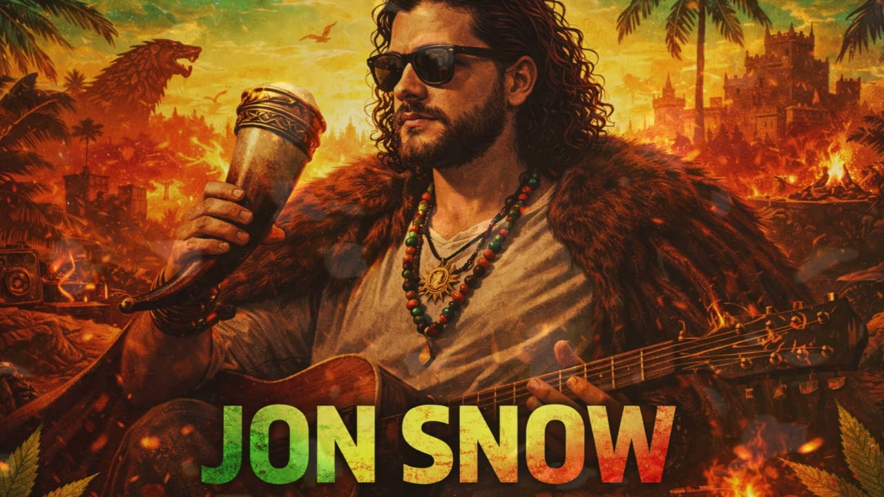 🌴 GAME OF THRONES – JON SNOW REGGAE EDITION 🌴
