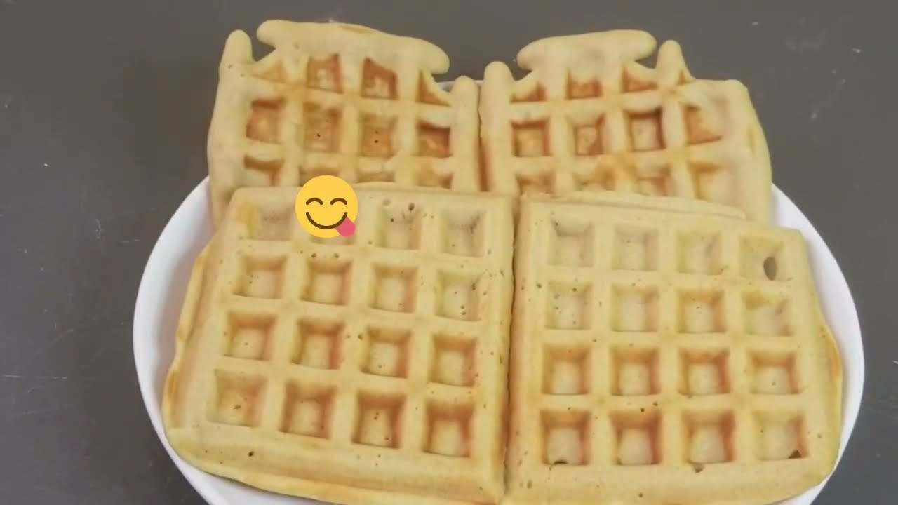 HOW TO MAKE FLUFFY WAFFLE/SIMPLE &DELICIOUS BREAKFAST RECIPE.