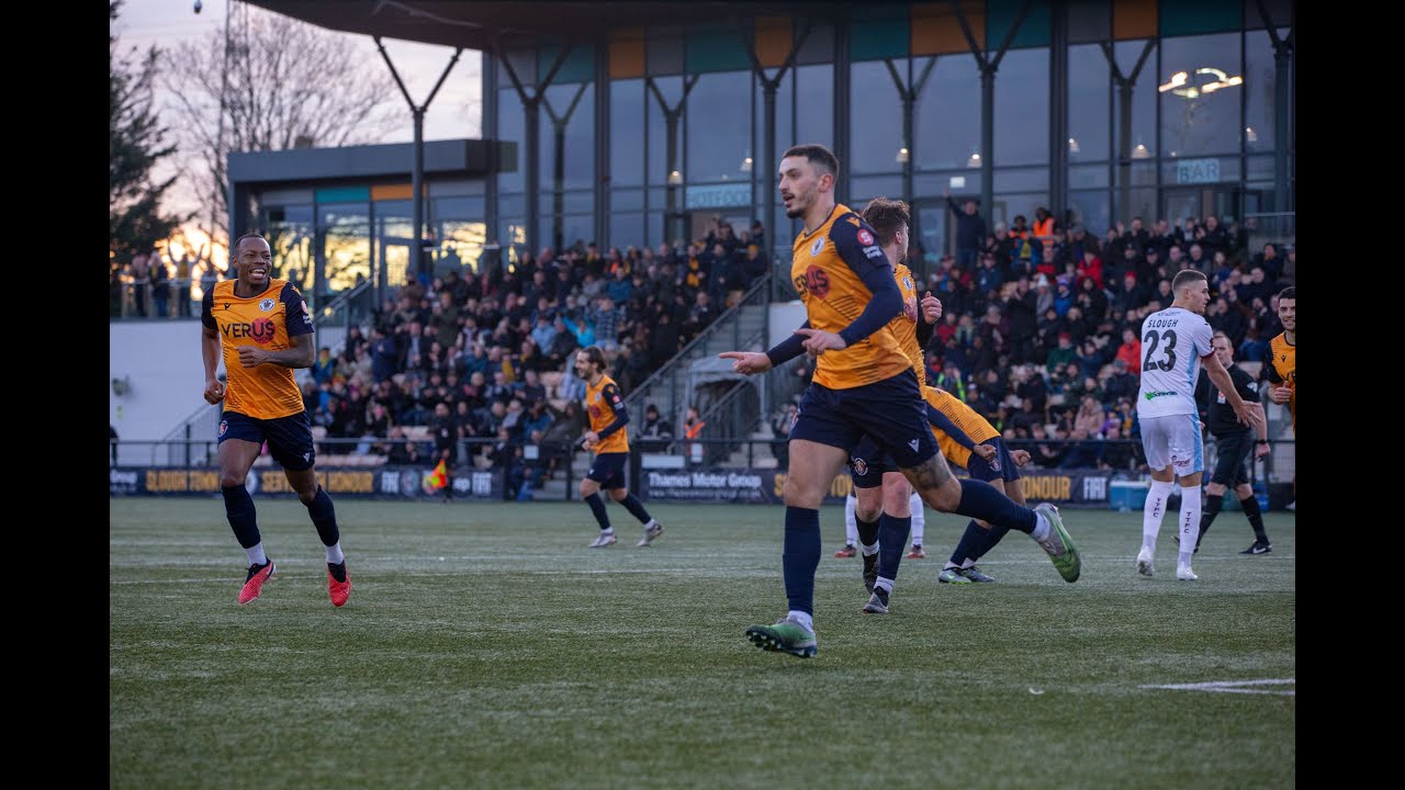 Slough Town 3-0 Taunton Town | Highlights | 6 January 2024