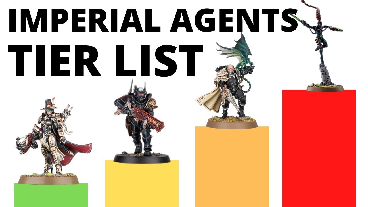 Imperial Agents Unit Tier List - Strongest and Weakest Units of the Agents of the Imperium Codex?