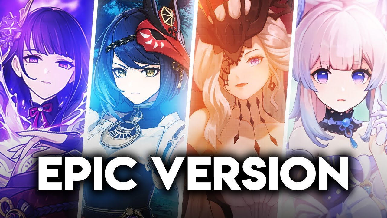ALL Genshin 2.1 Character Themes Compilation | 1 Hour Mix | EPIC VERSION《 brittle bear mix 》