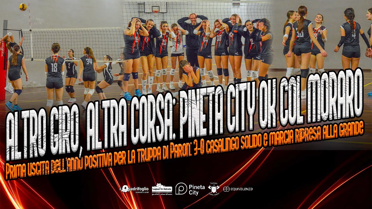 U16F Pineta City Olympia Trieste - Moraro Volley 10/01/2026