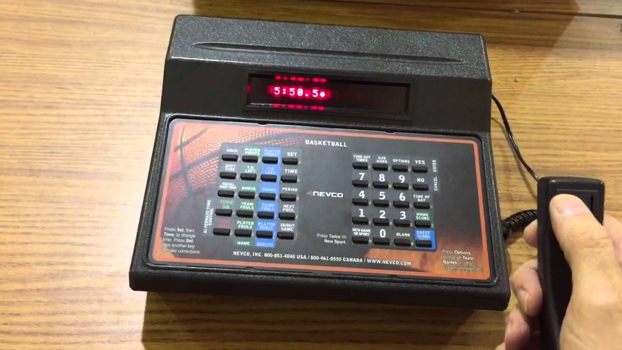 Basketball Scoreboard Operation at St Patrick (SI CYO)