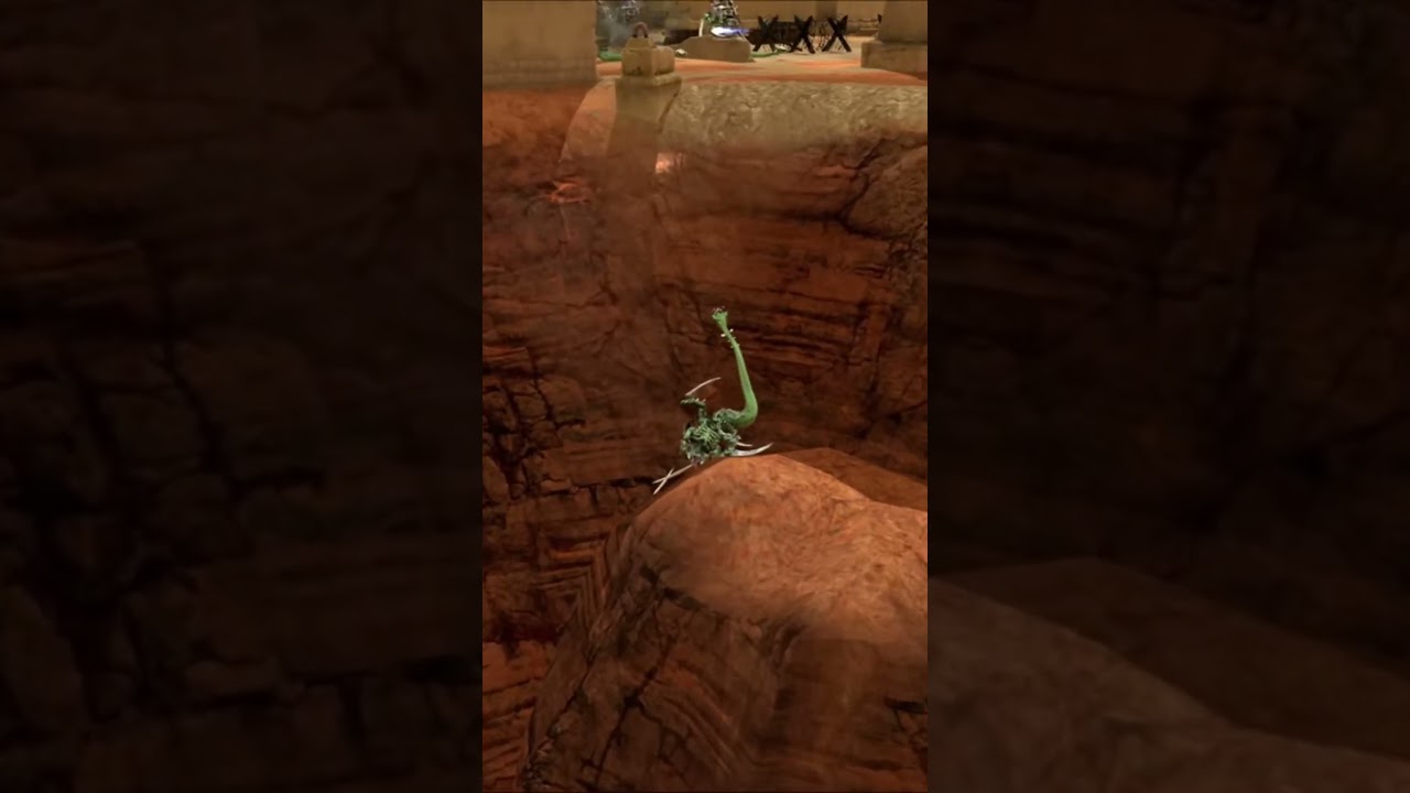 #tyranids Ravener corpse on a cliff #warhammer40k #games #gaming #cinematicbattle #ultramarines