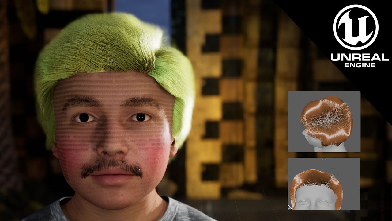 Create Hair in Unreal Engine 5 | Groom Tutorial  Works in UE5