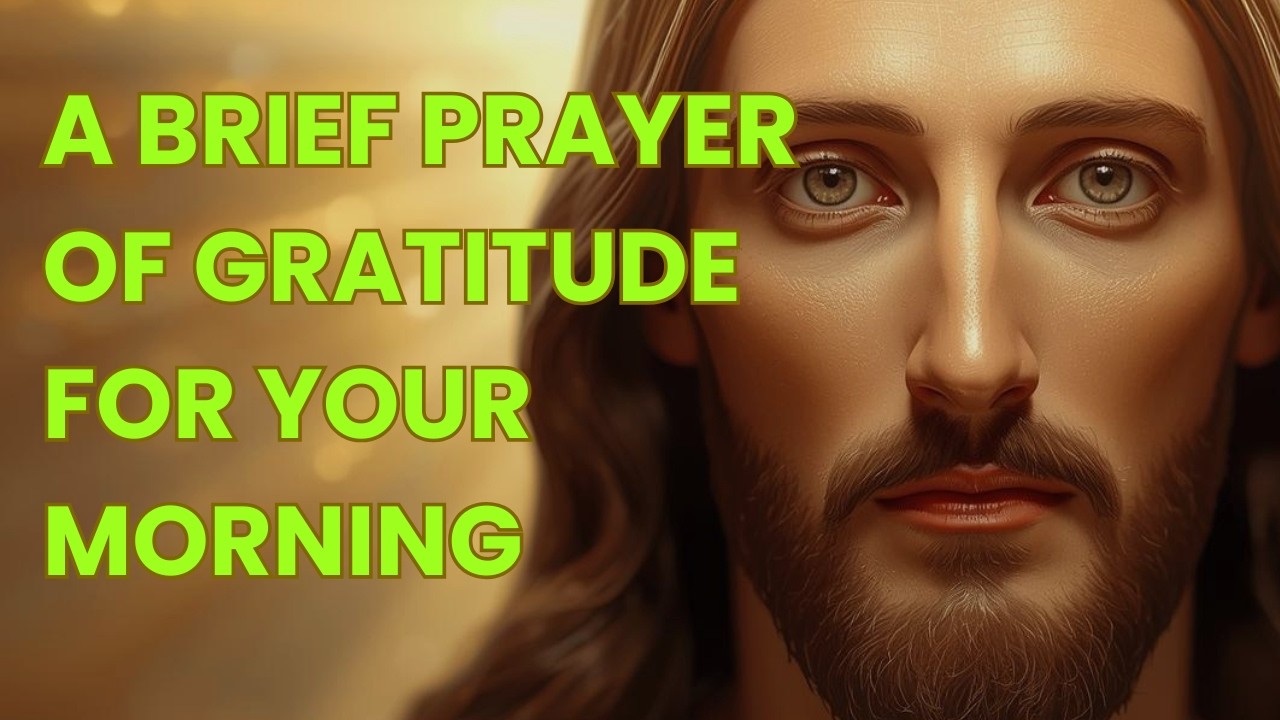 POWERFUL MORNING PRAYER TO START YOUR DAY WITH GOD - HE WALKS WITH YOU! #morningprayer