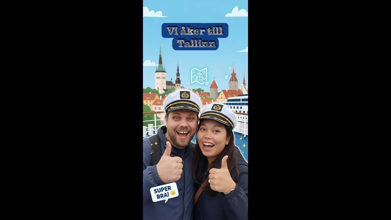 Tallinn med Tallink & Viking Buss! 🚌🚢 Superbra och trevligt. Jag & Karina rekommenderar!