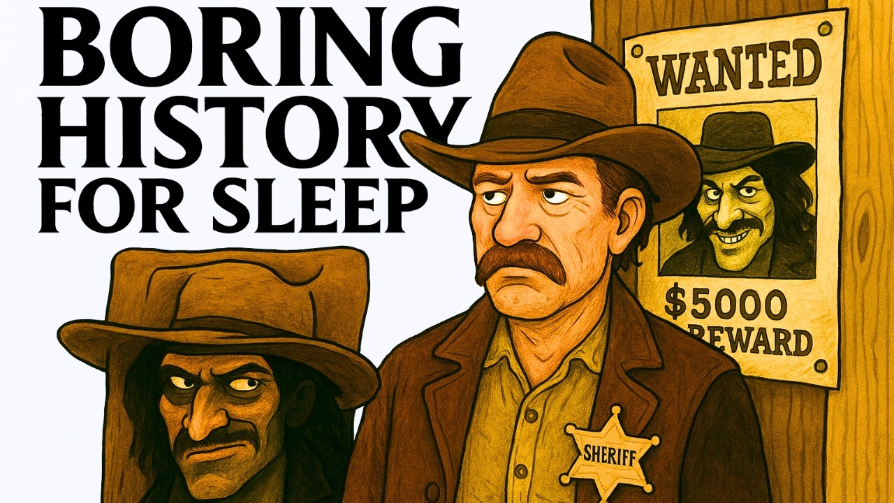 What Life Was Like for a Wild West Sheriff | Boring History For Sleep