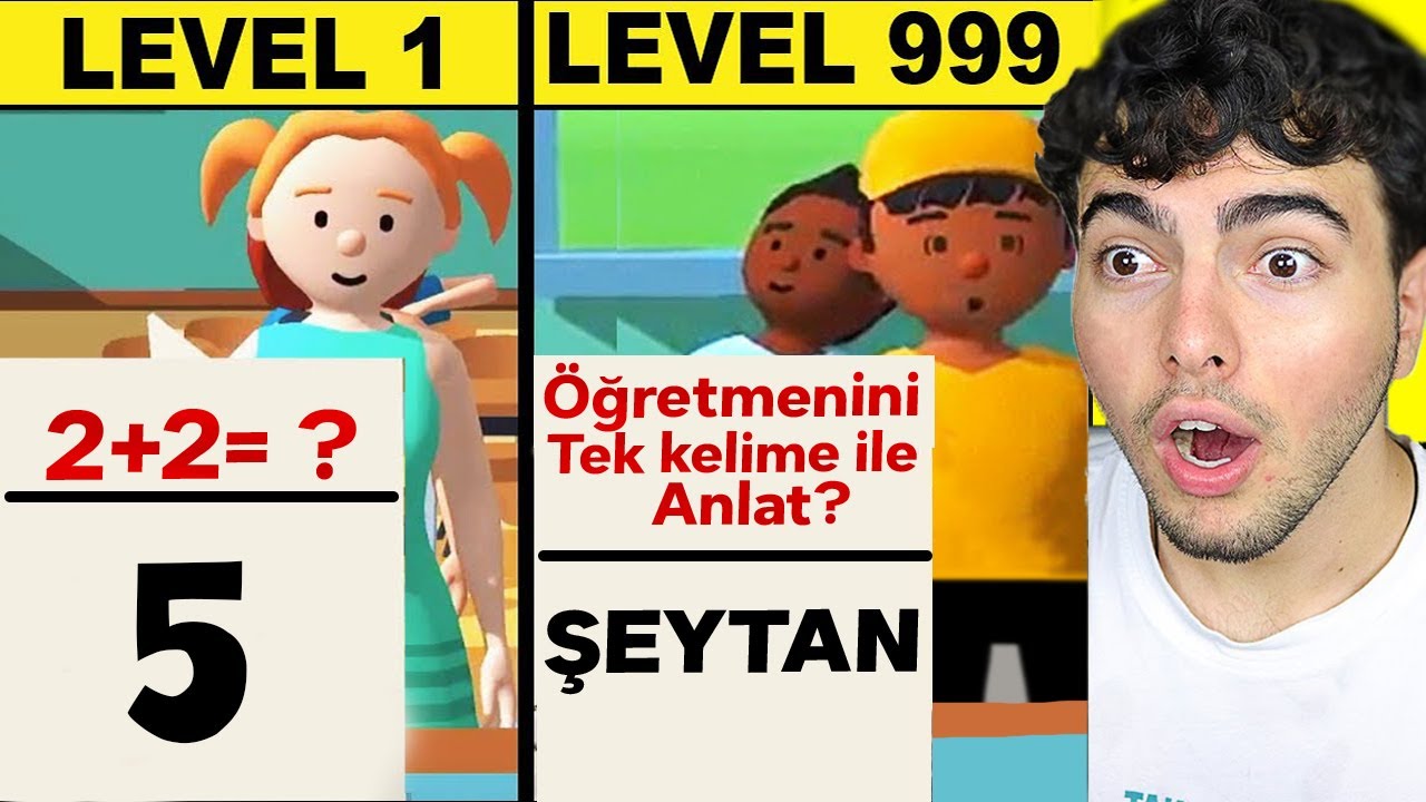 EN SALAK SINIFIN ÖĞRETMENİ OLDUM ! *Öğretmen Olma Oyunu 2*