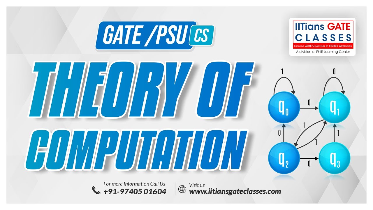 Theory of Computation | GATE/PSU Computer Science Lectures | GATE CS Live Online Classes | GATE CS