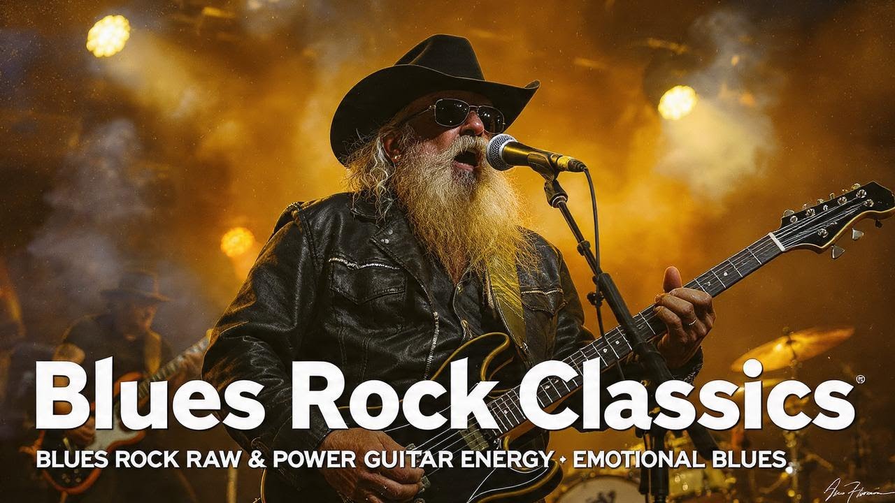 Eric Clapton, ZZ Top, Hendrix, The Animals Inspired Rock Blues & Soul Power