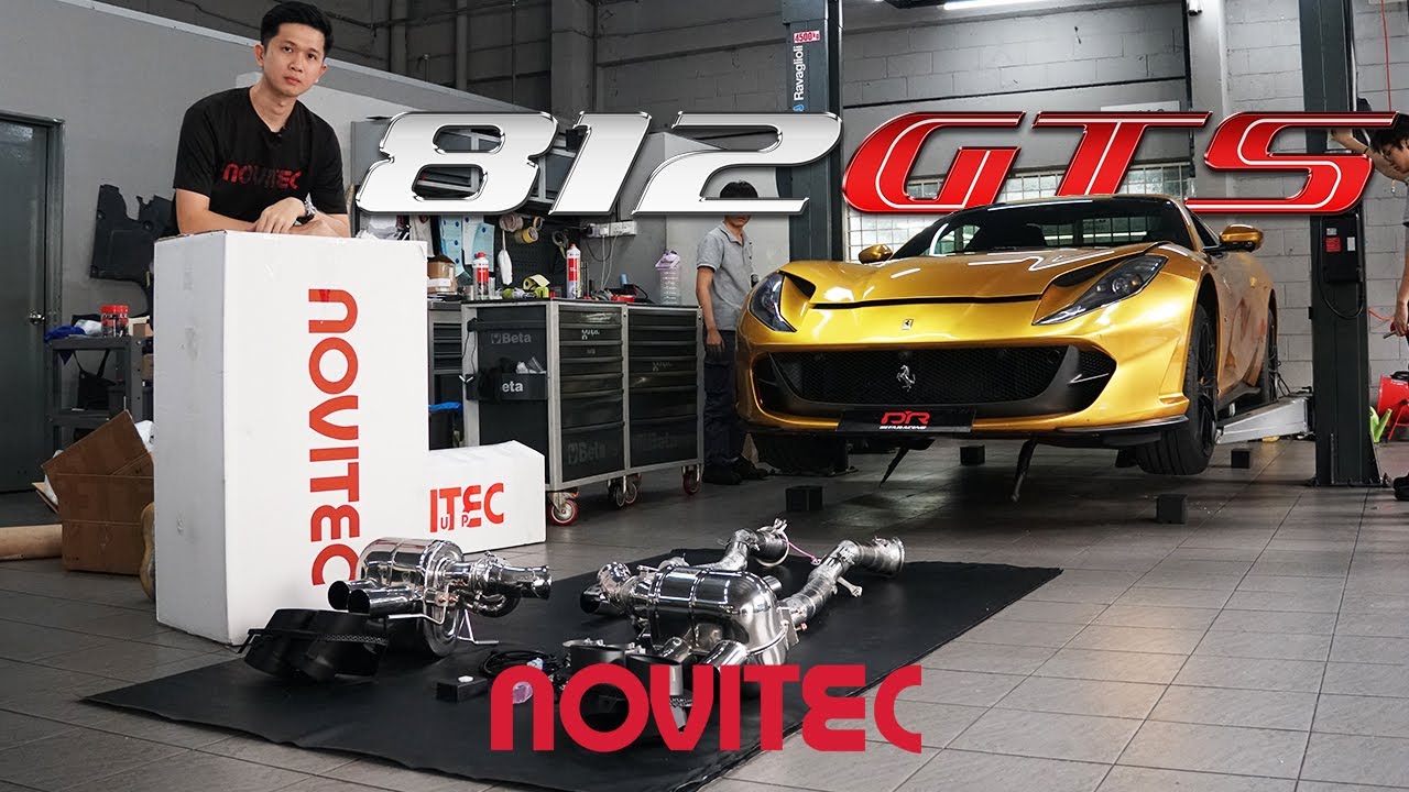 NOVITEC FERRARI 812 GTS | UNMUTE THE V12 NATURALLY ASPIRATED FERRARI 812 | HIGH PITCH F1 SOUND