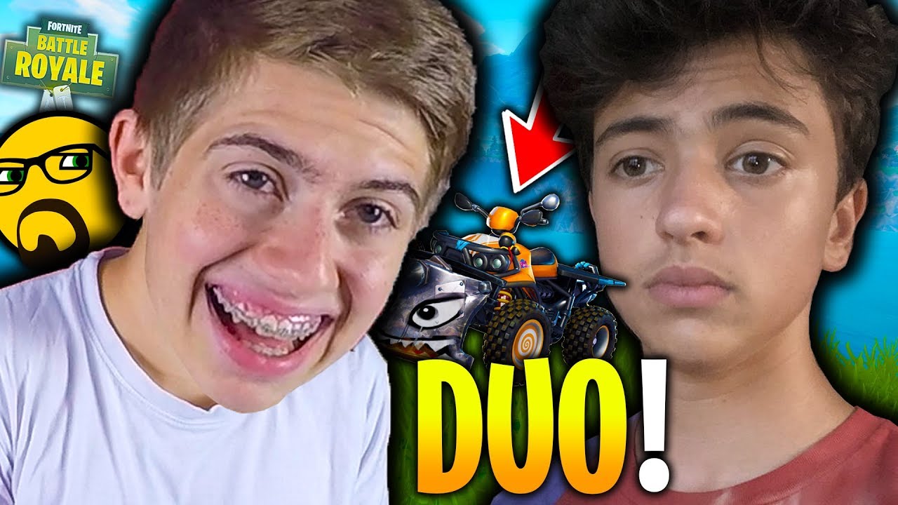BALLADE EN QUAD EN DUO AVEC INOX SUR FORTNITE BATTLE ROYALE
