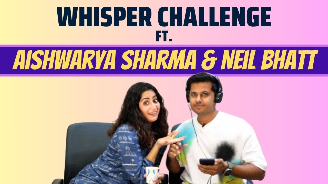 Aishwarya Sharma & Neil Bhatt get all competitive and cute as they play the game together