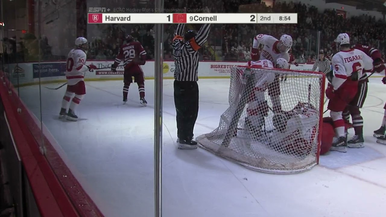 Highlights: Cornell Men's Ice Hockey vs Harvard ECAC Qtrfinals GM 3 - 3/15/2026