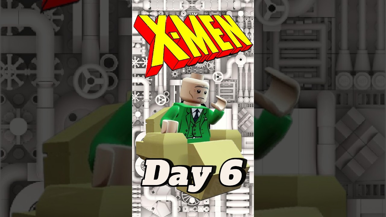 Кастомная минифигурка Профессора Икс из Lego &mdash; X-tember, день 6