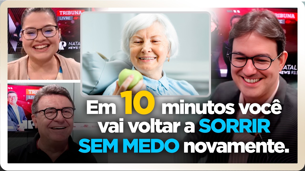 Técnica de Implantes Dentários | Jovem Pan News - Programa Tribuna Livre com Dr. João Marcelo