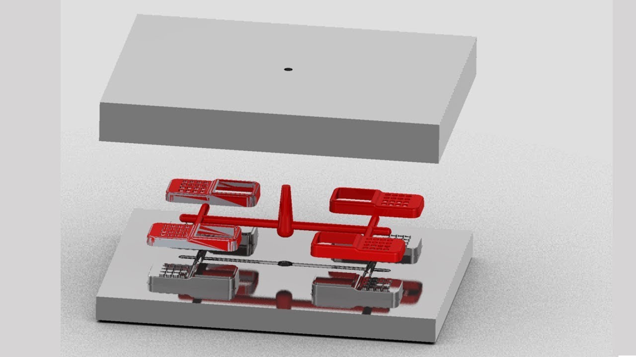 Creo Parametric: multiple model in mold