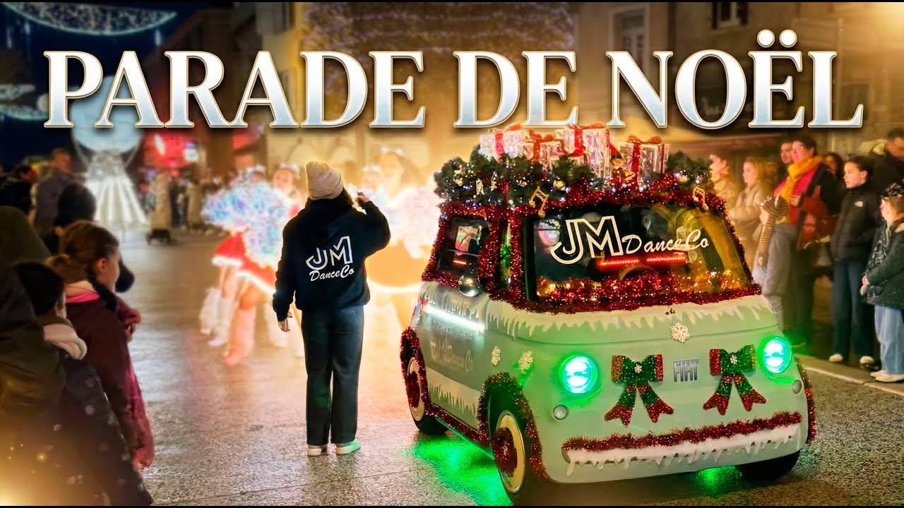La magie de la parade de Noël 🎄✨ | Inside JM Dance #4