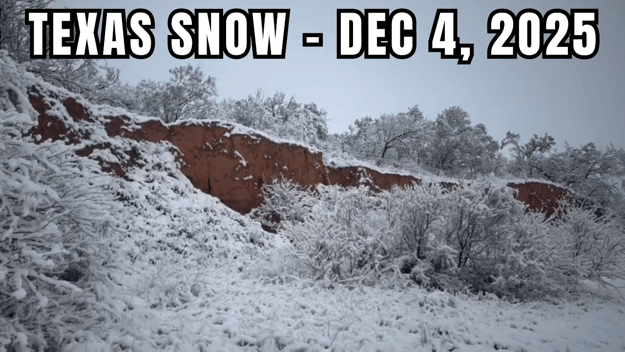 December 4, 2025 | Snow in the Texas Panhandle (Chad Casey)