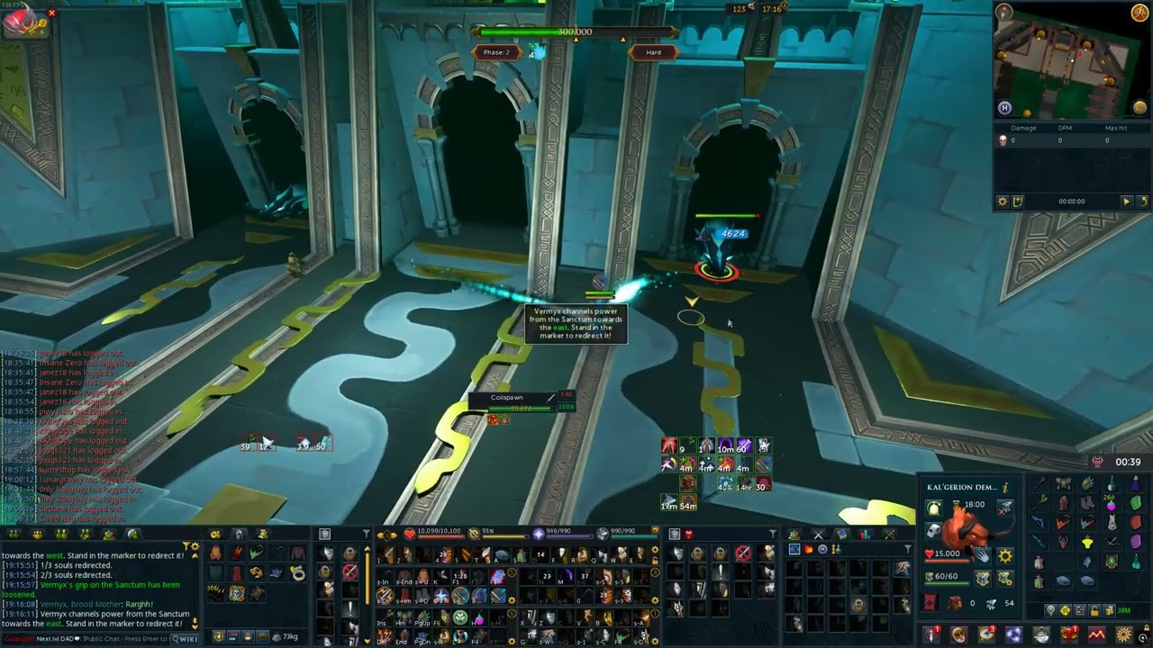 Vermyx The Brood Mother - Master speed kill (Magic/Melee)