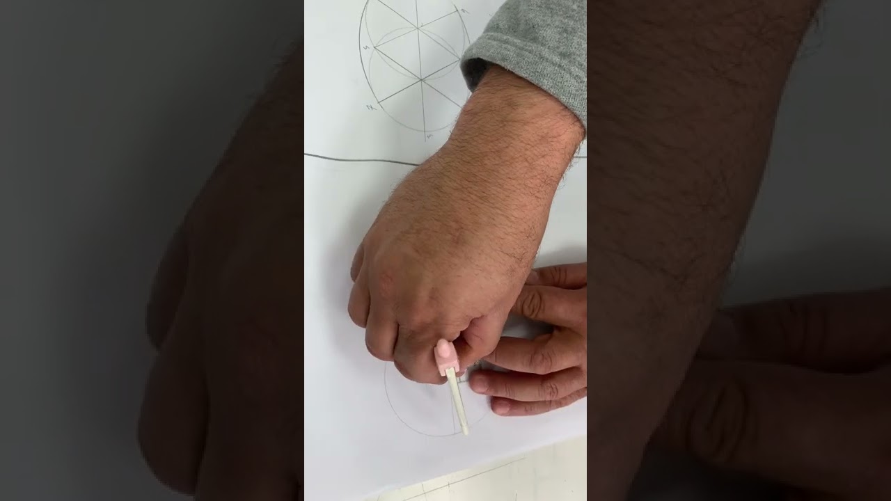 رسم القطع الناقص بالطريقتين _ دكتور عمر الشخيبي