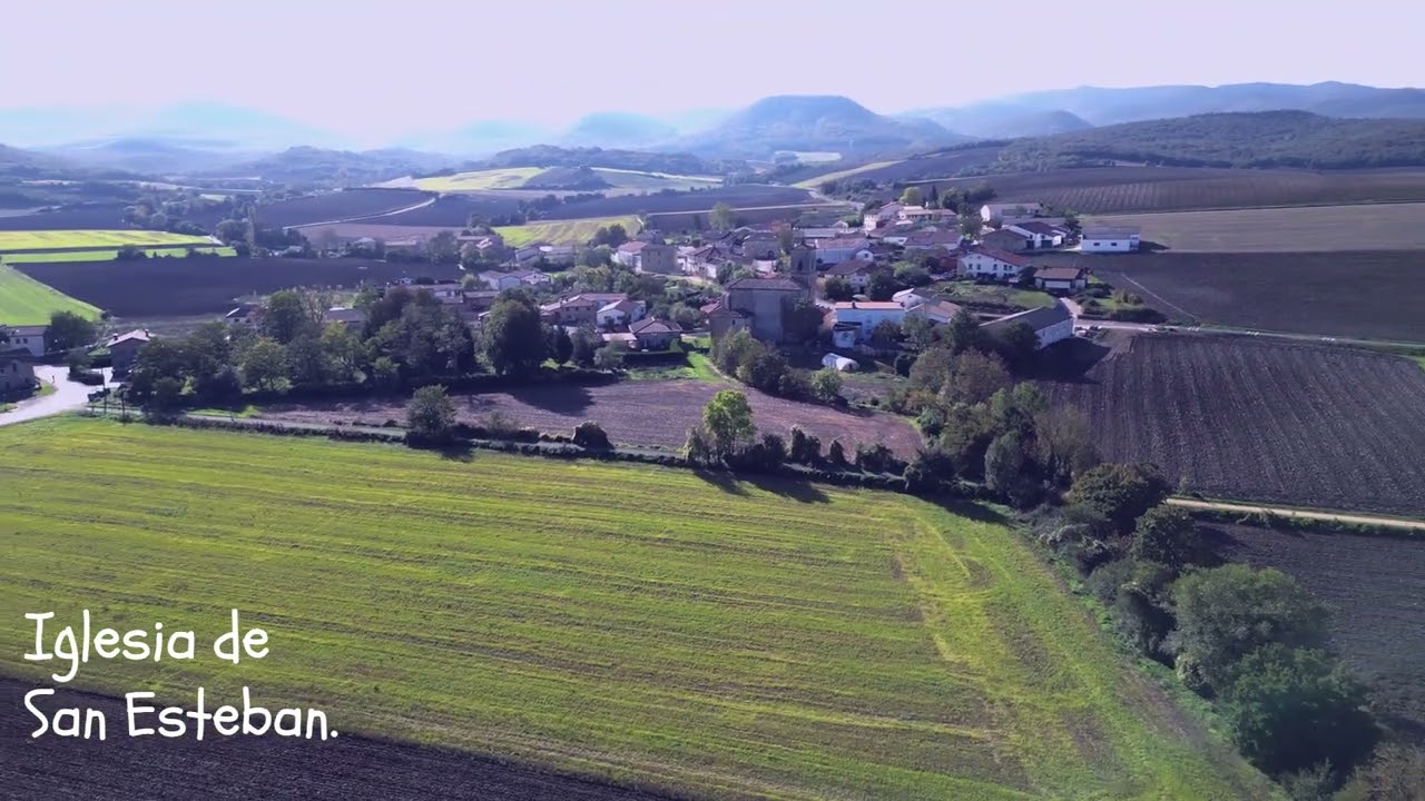 ABERASTURI. Pueblos de Araba/Alava. Dron DJI mini 3 PRO.