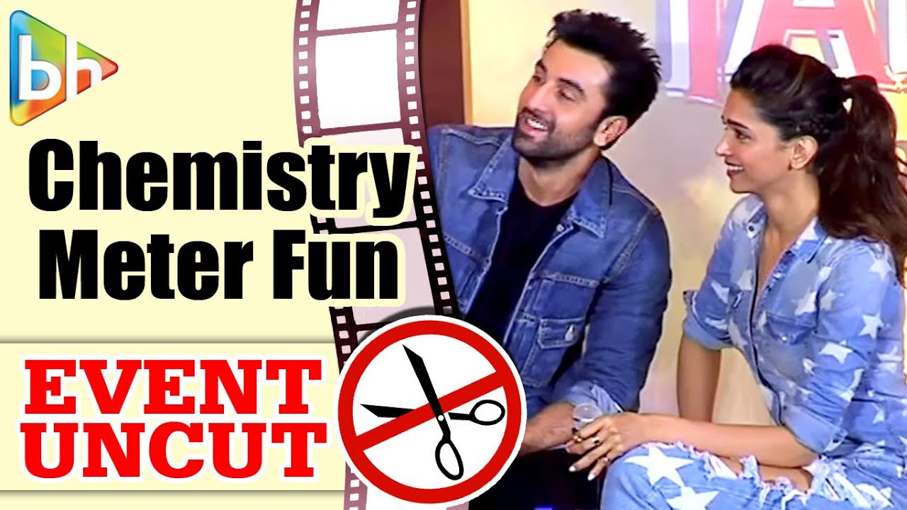 Ranbir Kapoor - Deepika Padukone Launch Chemistry Meter | Tamasha | Event Uncut