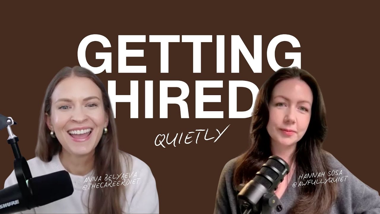 How People Quietly Get Hired Without Applying | With Anna Belyaeva (Job Search Strategist)