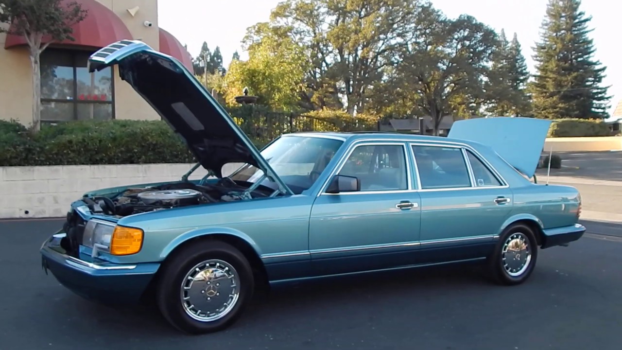 1991 Mercedes Benz 560SEL luxury sedan review and walk around.