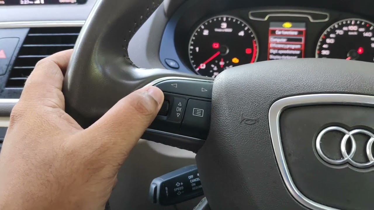 How to change Audi Q3 console to digital speedometer #audi #console #speedometer #audiq3 #race