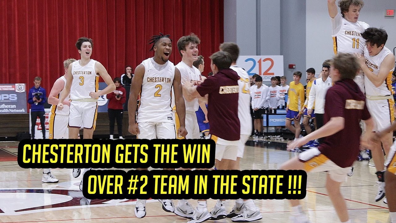 Chesterton gets the win over #2 Homestead ,Travis Grayson vs  Purdue commit Fletcher Loyer