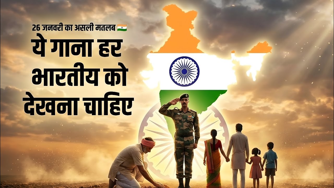 26 जनवरी का ये सच हर भारतीय को जानना चाहिए 🇮🇳 | जन-जन में भारत | Republic Day Patriotic Song