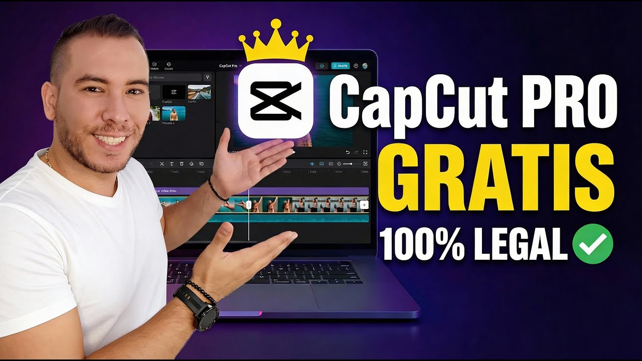 Cómo usar CapCut Pro GRATIS y LEGAL | Método Seguro 2026