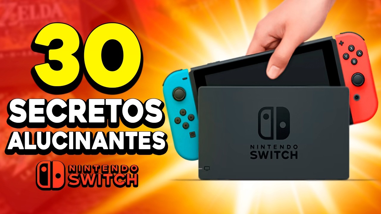 30 Secretos y Curiosidades ALUCINANTES de Nintendo Switch 🏆