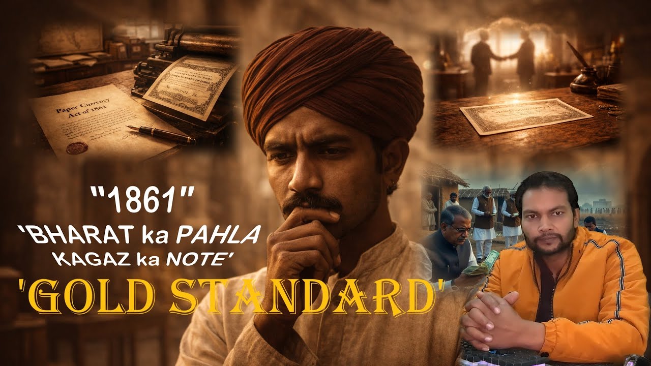 HISTORY of MONEYpart3 INDIA's First' paper Note 1861 #history #historyofmoney #profitawapaathshala