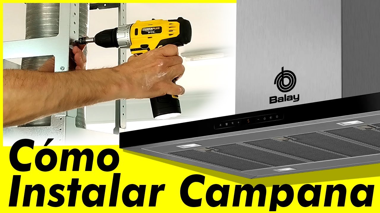 Cómo Instalar Campana en Isla | Balay 3BI998HNC