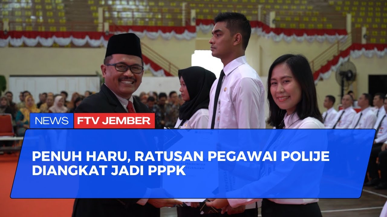 MOMEN HARU PENGANGKATAN RATUSAN PPPK POLIJE