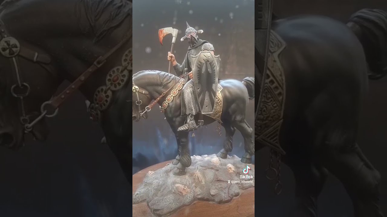 Death Dealer Model Kit from Moebius / Frank Frazetta Painting