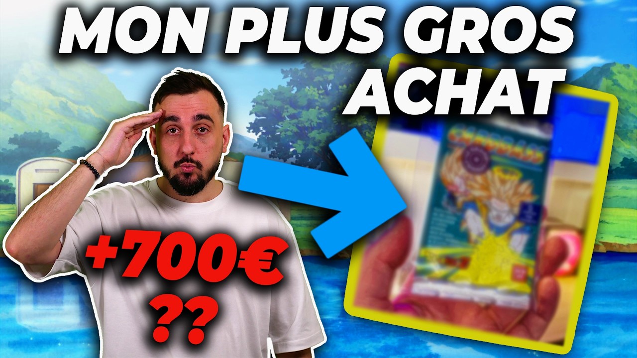 LE PLUS GROS ACHAT DE MA VIE ! UN MORCEAU D' HISTOIRE DES CARTES A COLLECTIONNER !