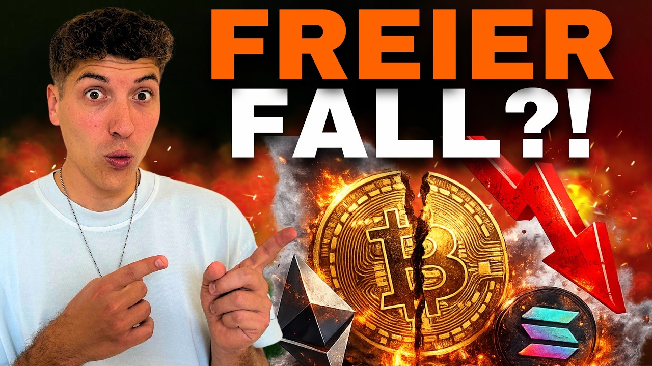 Bitcoin st&uuml;rzt weiter ab - Was passiert jetzt? (Gefahr!)