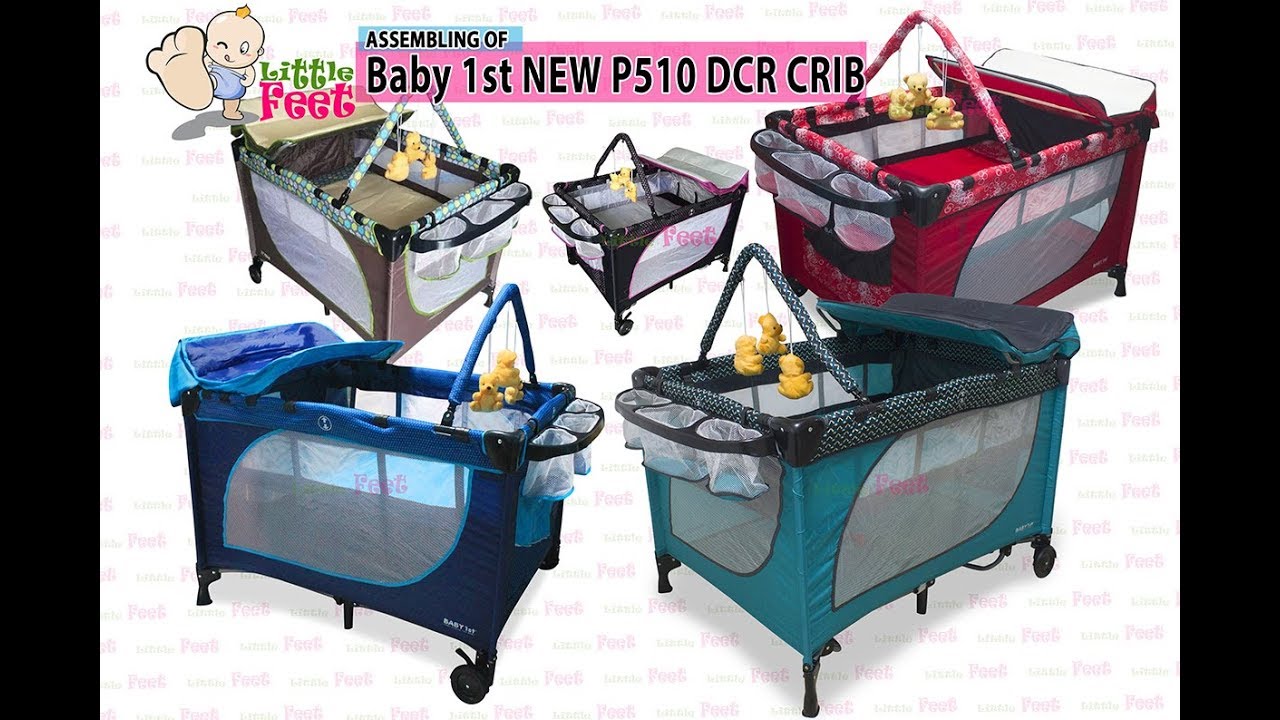 Assembling of Baby 1st Crib P510 DCR New by Little Feet
