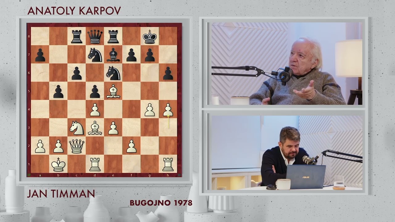 in memoriam Jan Timman vs. Anatoly Karpov - Bugojno 1978