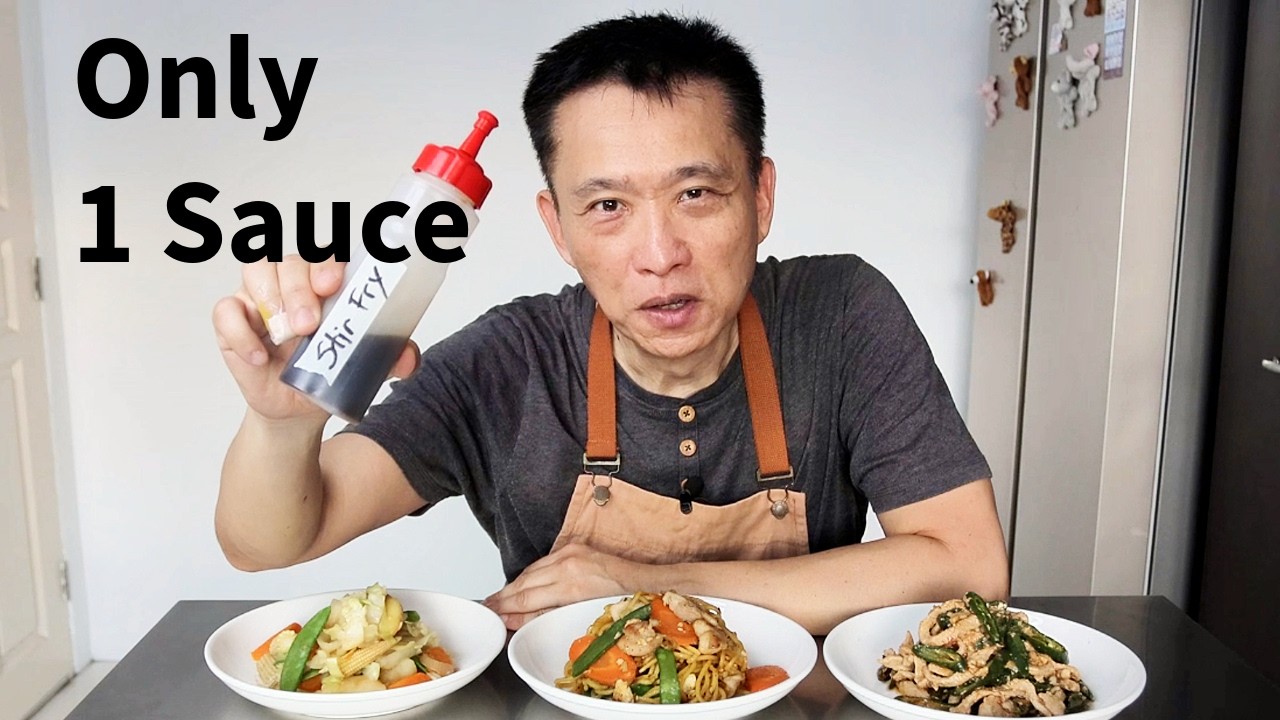 3 Dishes, 1 Sauce: Cook Like a Chinese Chef in Record Time!