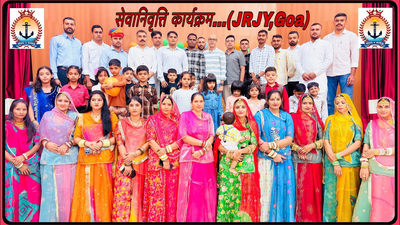 घर से दूर 🏠साथी जलयोद्धा के भारतीय नौसेना में 15 की सेवा के बाद , JRJY(Goa) द्वारा सेवानिवृत्ति prog