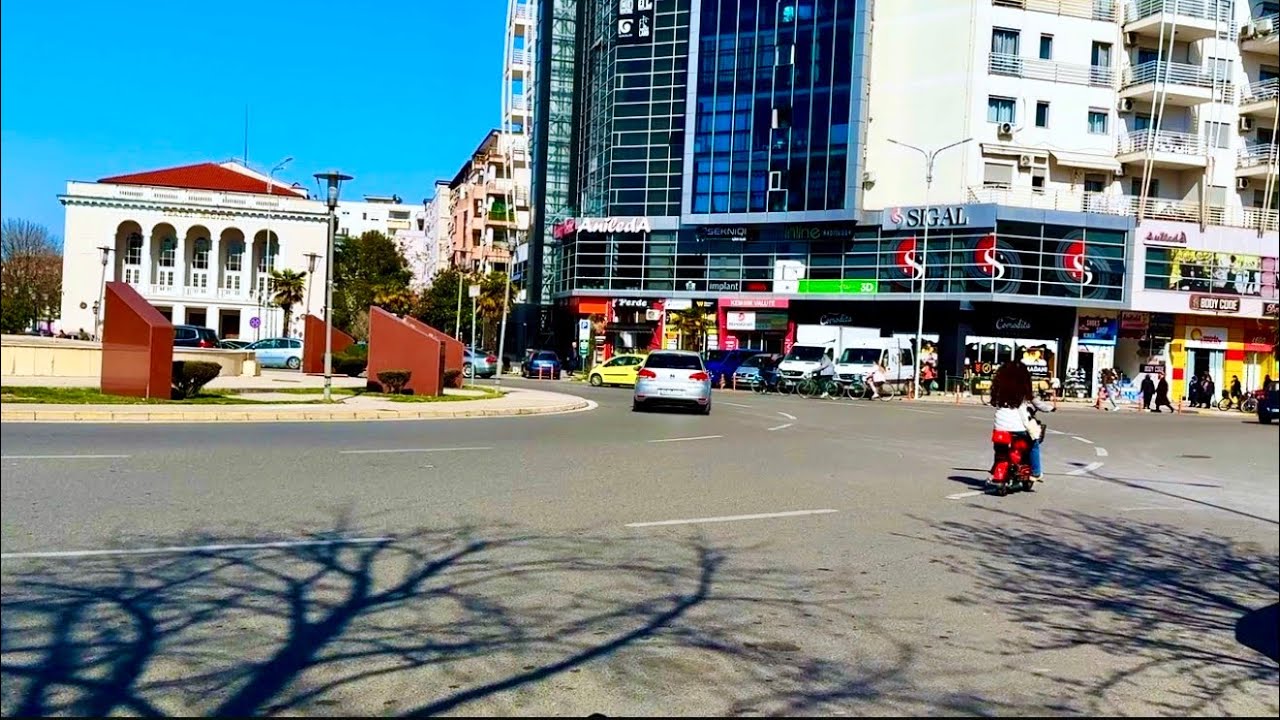 Шкодра Албания сейчас 2026 центр города красивая прогулка #shkodra #albania #city
