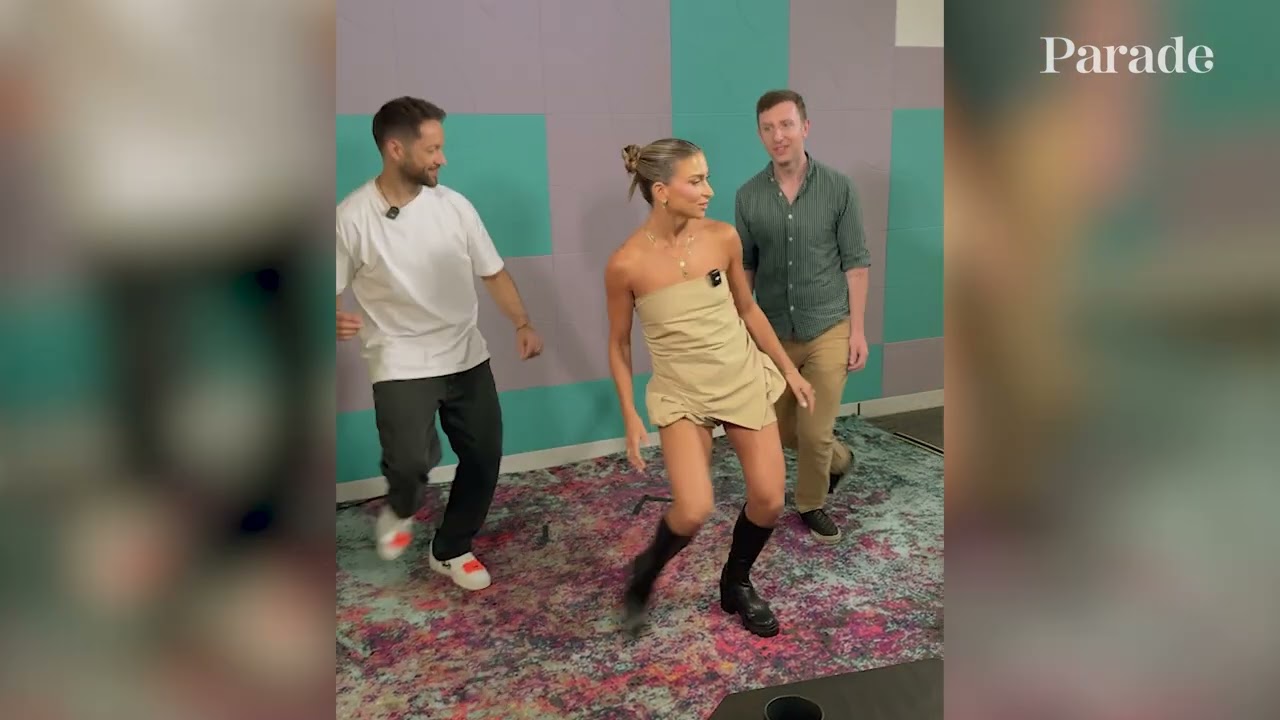 Dancing with the Stars Pros Daniella & Pasha Teach the Whisk Dance