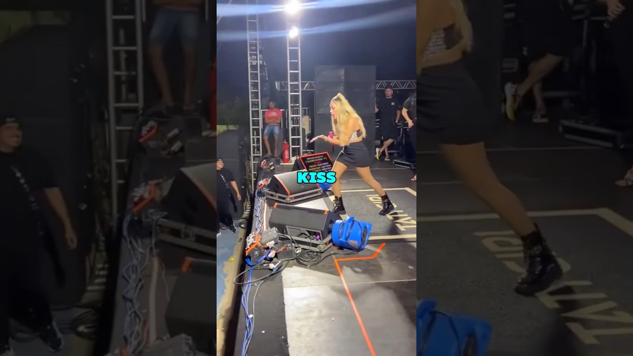 This Dog Interrupted Her Show&hellip; And She Did This ❤️ #shorts