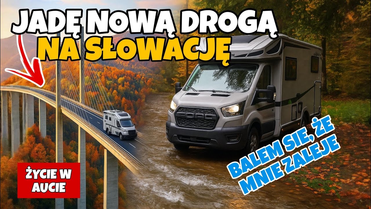Nowa droga Węgierskiej Górki na Słowację! Noc pod Wielką Raczą i strach przed potopem! 🌧️