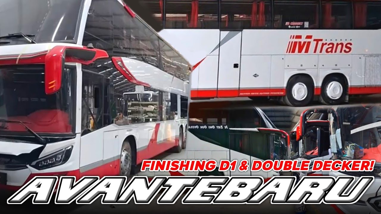 TRONTON M TRANS FINISHING BANYAK 🔥 DOUBLE DECKER & UHD AVANTEBARU VOLVO 